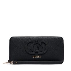 Portfel Guess. Czarne portfele damskie Guess. Za 264.99 zł.