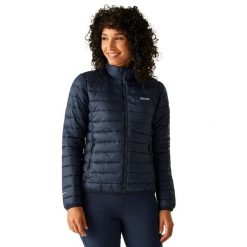 Kurtka Ocieplana Damska Ocieplana Hillpack II. Białe kurtki sportowe damskie Regatta, s, bez wzorów, z materiału, bez ramiączek, bez kaptura, trekkingowe. Za 192.99 zł.