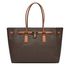 Torebka MICHAEL Michael Kors. Brązowe shopperki damskie MICHAEL Michael Kors, bez wzorów, bez dodatków. Za 1,259.00 zł.