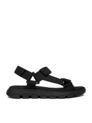 Badura Sandały CEO-ZAC-70 MI08 Czarny. Czarne sandały męskie Badura, bez wzorów, z nubiku, bez zapięcia. Za 199.99 zł.