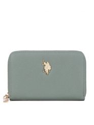 U.S. Polo Assn. Portfel BIUXT8383WVP Khaki. Brązowe portfele damskie U.S. Polo Assn. Za 159.99 zł.