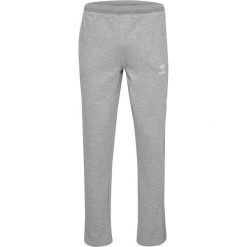 Spodnie dresowe Hummel Move 2.0. Szare spodnie sportowe męskie Hummel, bez wzorów, z dresówki, na fitness i siłownię. Za 246.00 zł.