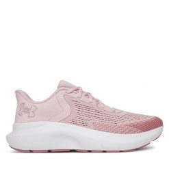 Buty do biegania Under Armour. Czerwone obuwie sportowe damskie Under Armour, bez wzorów, bez zapięcia, do biegania. Za 249.99 zł.