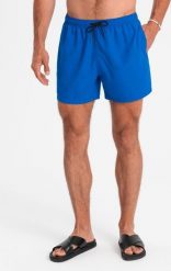 Ombre Neonowe męskie szorty kąpielowe z efektem magic print niebieskie V3 OM-SRBS-0147 XXL. Niebieskie kąpielówki męskie Ombre, m, bez wzorów. Za 39.99 zł.