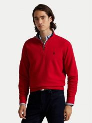 Polo Ralph Lauren Bluza 710812963039 Czerwony Regular Fit. Czerwone bluzy męskie Polo Ralph Lauren, m, bez wzorów, z bawełny, bez ramiączek, bez kaptura. Za 819.99 zł.