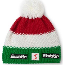 Czapka EISBÄR - Star Pompon MU SP 403346 Ita. Białe czapki męskie Eisbar, bez wzorów, z materiału. Za 239.00 zł.