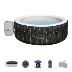 Dmuchane SPA wanna z hydromasażem 6 od. Bestway 60059. Czarne piżamy męskie BESTWAY, l, bez wzorów, z materiału, bez kołnierzyka, bez ramiączek. Za 1,999.00 zł.