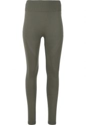 Damskie legginsy Athlecia Nagar. Brązowe legginsy damskie Endurance, bez wzorów, z materiału. Za 155.50 zł.