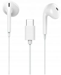 CANYON headphones SEP-6 TYPE-C HiRes sound White. Białe słuchawki douszne Canyon. Za 44.26 zł.