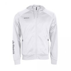 Bluza dresowa z kapturem zapinana na zamek Reece Australia Core TTS. Białe bluzy damskie REECE, l, bez wzorów, z dresówki, sportowe, bez ramiączek, z kapturem. Za 247.65 zł.