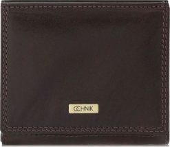 OCHNIK OCHNIK PORTFEL DAMSKI SKÓRZANY CZARNY SL-108-89. Czarne portfele damskie Ochnik. Za 169.00 zł.
