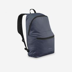 Plecak turystyczny Quechua Escape NH100 17 litrów. Niebieskie plecaki damskie QUECHUA, bez wzorów, z materiału, sportowe. Za 29.99 zł.