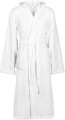 VidaXL vidaXL Szlafrok KINN Biały S bawełna. Białe bluzy męskie vidaXL, s, bez wzorów, z bawełny, bez ramiączek, bez kaptura. Za 107.99 zł.