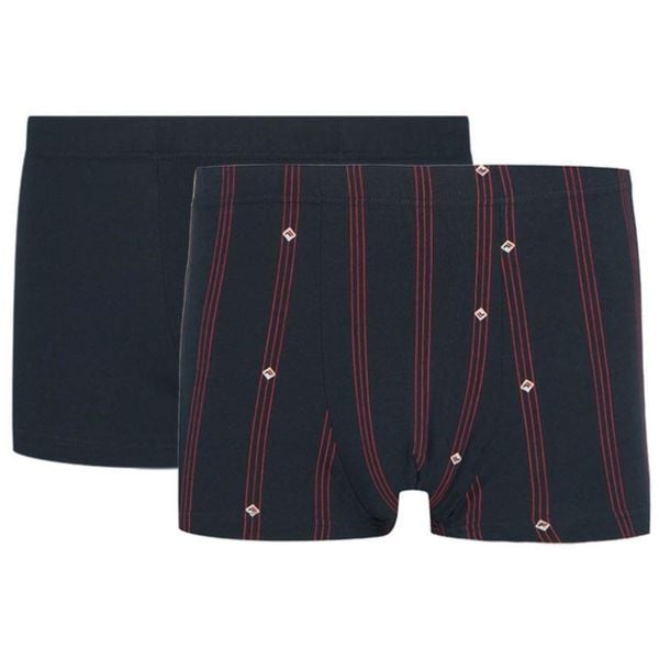Fila 2-pack bokserki Navy/Bordeaux M. Brązowe bokserki męskie Fila, bez wzorów. Za 174.99 zł.