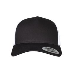 Czapka Flexfit 5-panel retro 2-tone. Białe czapki damskie FLEXFIT, bez wzorów, retro. Za 86.50 zł.