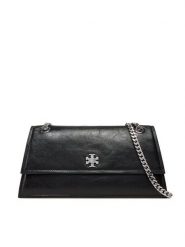 Tory Burch Torebka Kira Turnlock 167058 Czarny. Czarne torebki do ręki damskie Tory Burch, bez wzorów, ze skóry, bez dodatków. Za 2,689.00 zł.
