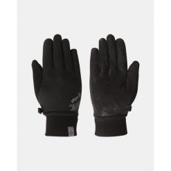 Rękawice sportowe zimowe unisex Kilpi CASPI-U. Czarne rękawiczki damskie Kilpi, bez wzorów. Za 124.61 zł.
