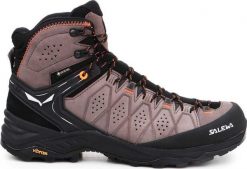 Buty trekkingowe męskie Salewa Alp Trainer 2 Mid GTX brązowe r. 40 1/2. Brązowe trekkingi męskie Salewa, bez zapięcia. Za 810.90 zł.