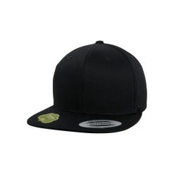 Czapka Flexfit organic cotton. Czarne czapki damskie FLEXFIT, bez wzorów, z bawełny. Za 76.15 zł.