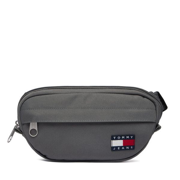 Nerka Tommy Jeans. Szare saszetki i nerki męskie Tommy Jeans, bez wzorów, z jeansu. Za 189.99 zł.