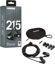 Słuchawki Shure Shure SE215 Pro Zestaw słuchawkowy Przewodowa Douszny Scena/studio Przezroczysty. Słuchawki dokanałowe Shure. Za 609.99 zł.