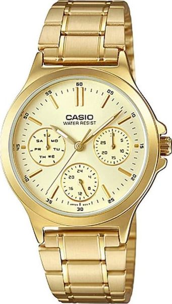 Zegarek Casio ZEGAREK DAMSKI CASIO LTP-V300G 9A (zd566c) + BOX. Zegarki damskie Casio. Za 251.10 zł.
