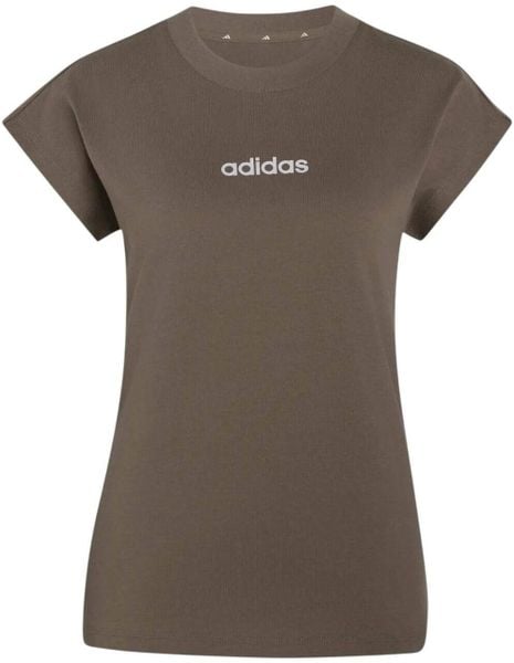 Adidas Koszulka W Essentials Linear (KF8372). Bluzki damskie Adidas, bez wzorów, bez kołnierzyka, bez ramiączek. Za 67.10 zł.