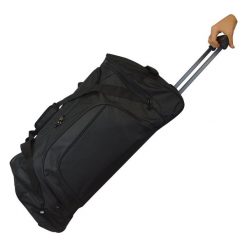 Dorosły Koszykówka Torba na kółkach Sporti Trolley Team, Czarny. Czarne torby podróżne damskie SPORTI FRANCE, bez wzorów. Za 203.50 zł.