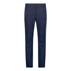 Spodnie męskie turystyczne CMP 30T2517. Niebieskie spodnie materiałowe męskie CMP, bez wzorów. Za 425.00 zł.