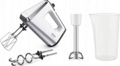 Mikser Krups Krups hand mixer 3Mix 9000 GN9121 (white/silver, 750 watts). Białe miksery Krups. Za 443.81 zł.