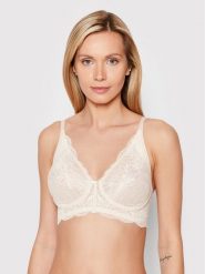 Triumph Biustonosz bezfiszbinowy Amourette Charm 10210687 Beżowy. Brązowe biustonosze Triumph, bez wzorów, z syntetyku. Za 139.99 zł.