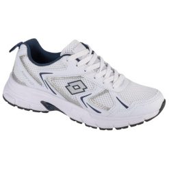 Buty sportowe Sneakersy damskie, Kitaura. Białe obuwie sportowe damskie Lotto, bez wzorów, z gumy, bez zapięcia, trekkingowe. Za 159.00 zł.