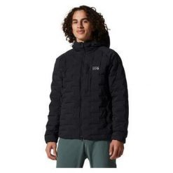 Kurtka puchowa męska Mountain Hardwear Stretchdown Hoody. Czarne kurtki sportowe męskie MOUNTAIN HARDWEAR, na zimę, m, bez wzorów, z puchu, bez kaptura, narciarskie. Za 1,224.15 zł.