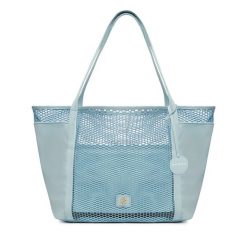 Torebka Badura. Niebieskie shopperki damskie Badura, bez wzorów, bez dodatków. Za 229.99 zł.