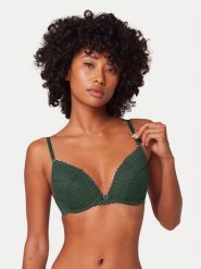 Triumph Biustonosz z fiszbiną Aura Spotlight T WHU 10216452 Zielony. Zielone biustonosze Triumph, bez wzorów, z syntetyku. Za 107.10 zł.