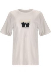 T-shirt damski Whistler Hockley Printed. Białe t-shirty damskie Whistler, uniwersalny, bez wzorów, z bawełny, klasyczne, bez kołnierzyka, bez ramiączek. Za 116.00 zł.