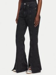 Karl Lagerfeld Jeans Jeansy B3W10063 Czarny Flare Fit. Czarne jeansy damskie Karl Lagerfeld Jeans, bez wzorów, z bawełny. Za 549.99 zł.