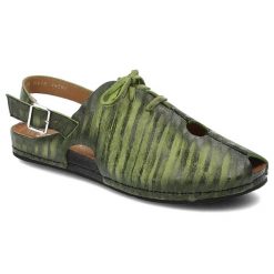 Zielone Sandały Maciejka Stylowe Obuwie Damskie. Zielone sandały damskie Maciejka, bez wzorów, bez obcasa, bez zapięcia. Za 279.00 zł.