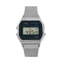 Zegarek Casio. Szare zegarki męskie Casio, bez wzorów, srebrne. Za 259.99 zł.