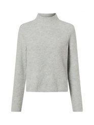 BOSS Sweter z zawartością kaszmiru - Fubrina Kobiety szary, XL. Szare swetry nierozpinane damskie Boss, xl, bez wzorów, z kaszmiru, bez kołnierzyka, bez ramiączek. Za 599.95 zł.
