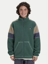 Quiksilver Polar Clean Coast Block EQYPF03065 Zielony Loose Fit. Zielone bluzy sportowe męskie Quiksilver, m, bez wzorów, z polaru, bez kaptura. Za 159.99 zł.