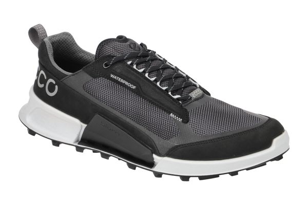 Buty trekkingowe Ecco Biom 2.1 X Mountain. Czarne trekkingi męskie ecco, z materiału, bez zapięcia. Za 715.20 zł.