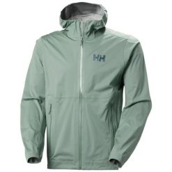 Kurtka wodoodporna Helly Hansen Momentum 3L Stretch. Niebieskie kurtki męskie Helly Hansen, na lato, l, bez wzorów, z materiału, bez kaptura. Za 1,029.00 zł.