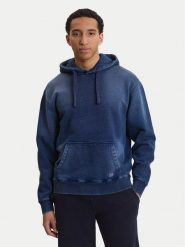 Guess Bluza M6GQ20 K3168 Granatowy Regular Fit. Niebieskie bluzy męskie Guess, m, z aplikacjami, z bawełny, bez ramiączek, bez kaptura. Za 399.99 zł.