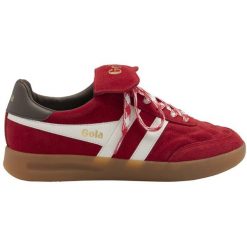 Sneakersy damscy Gola Stadia '86 Trainer. Białe obuwie sportowe damskie Gola, bez wzorów, bez zapięcia. Za 482.50 zł.