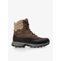 Buty zimowe damskie Meindl Lillehammer GTX. Brązowe obuwie trekkingowe damskie MEINDL, bez zapięcia. Za 1,101.99 zł.