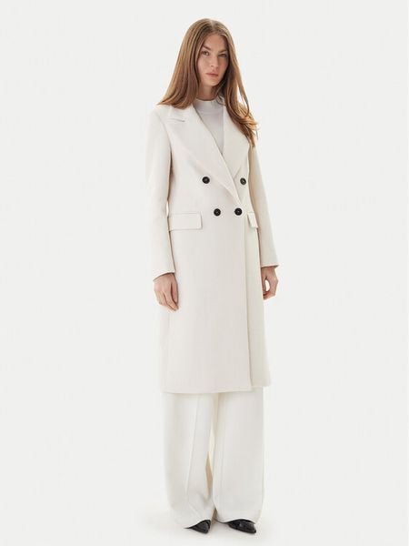 Maryley Płaszcz przejściowy 25IB807/01PA Écru Regular Fit. Płaszcze damskie Maryley, xl, bez wzorów, z syntetyku, bez kołnierzyka, bez kaptura. Za 1,049.00 zł.