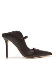 MALONE SOULIERS Klapki Maureen 100-355 Brązowy. Brązowe klapki damskie MALONE SOULIERS, bez wzorów, ze skóry, bez obcasa, bez zapięcia. Za 2,559.00 zł.