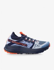 Buty trailowe damskie La Sportiva Levante - moonlight/cherry tomato. Czerwone obuwie sportowe damskie NoName, bez wzorów, bez zapięcia. Za 809.99 zł.