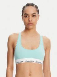 Calvin Klein Underwear Biustonosz top 0000F3785E Zielony. Zielone biustonosze Calvin Klein Underwear, xl, bez wzorów, z bawełny, bez kołnierzyka, bez ramiączek. Za 109.99 zł.